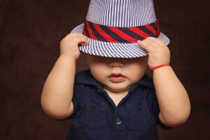Baby in a hat