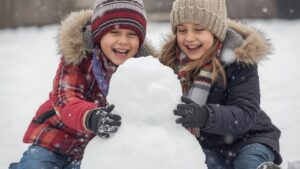 winter activities kids snow